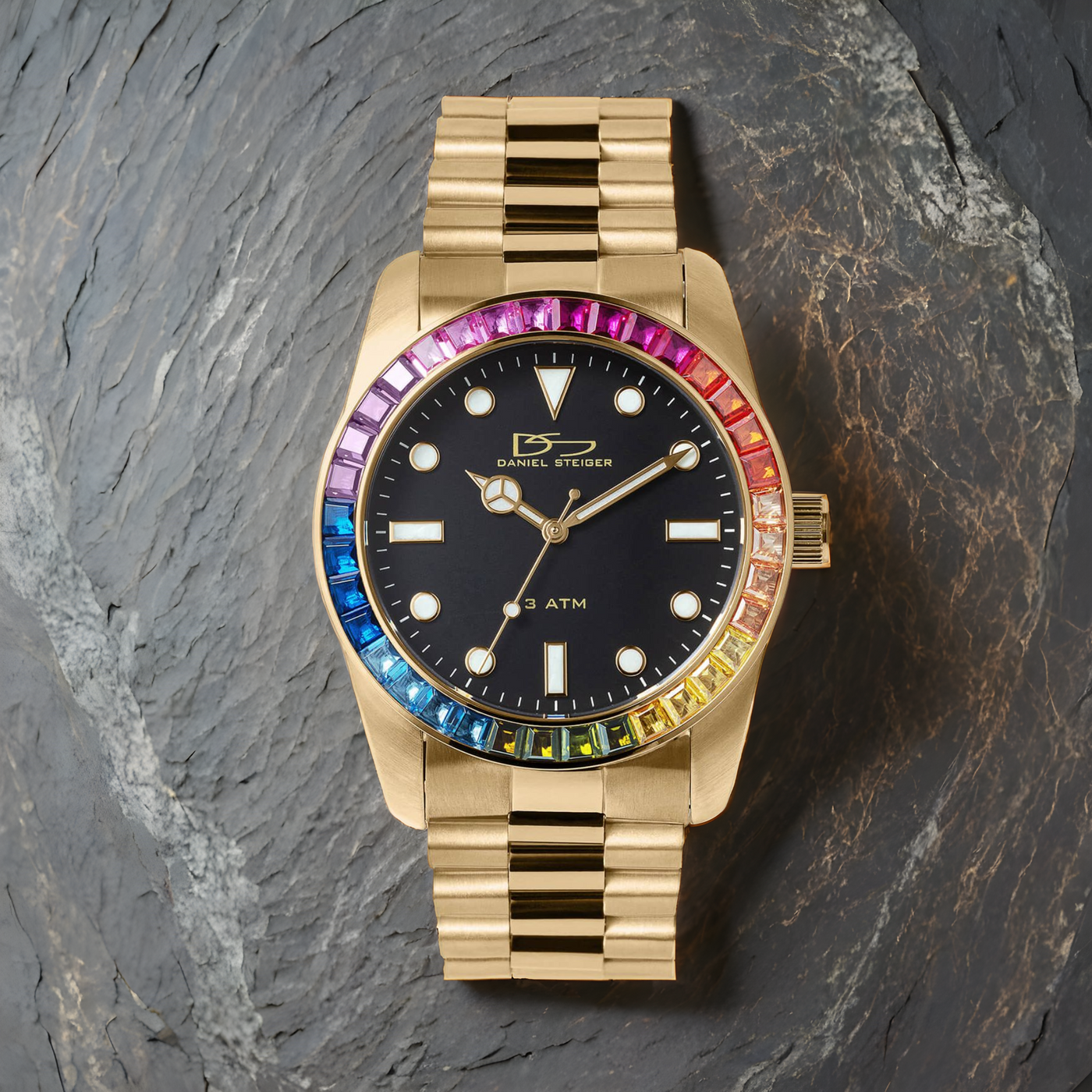 Daniel Steiger Golden Spectrum Watch