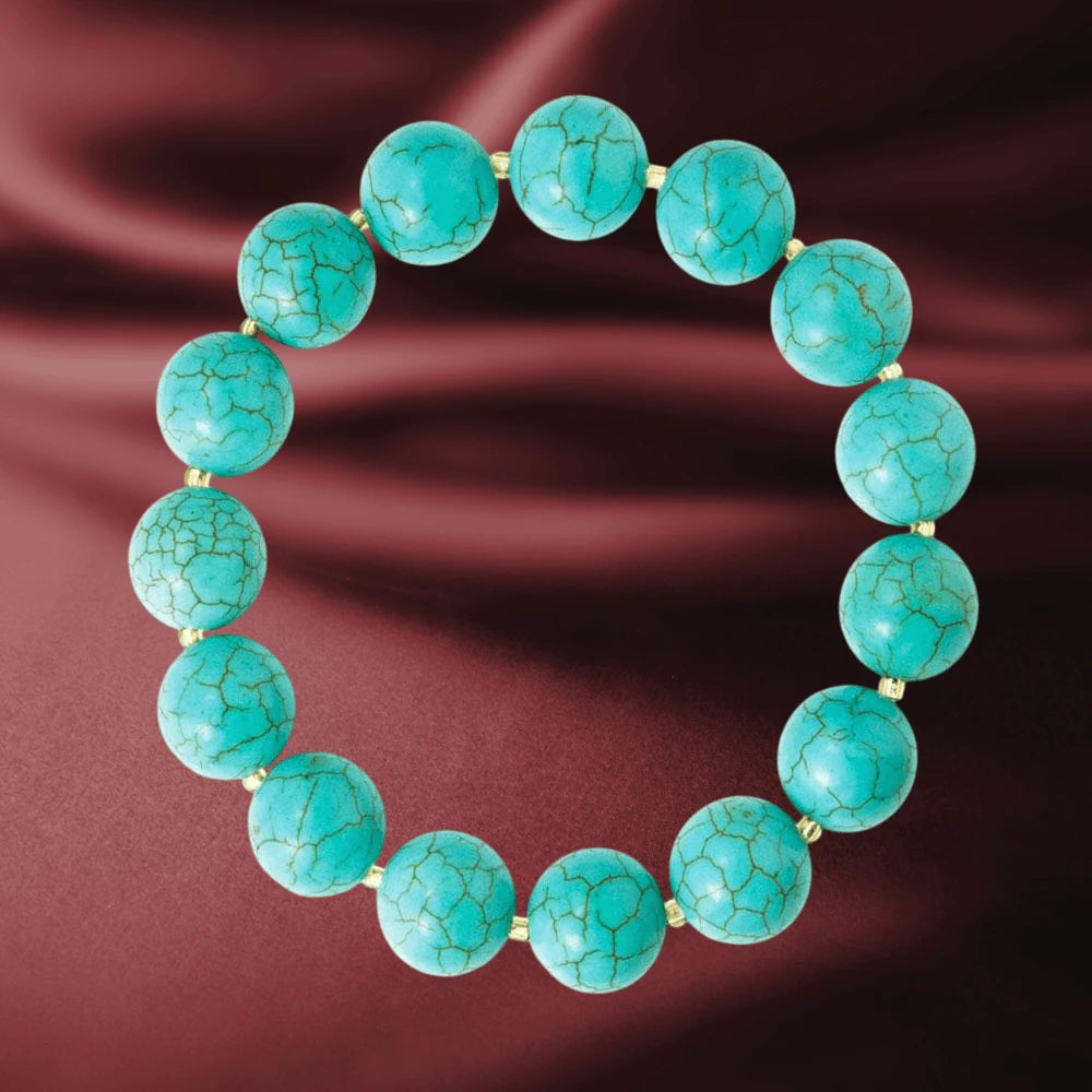 Daniel Steiger Turquoise and Tiger's Eye Bracelet