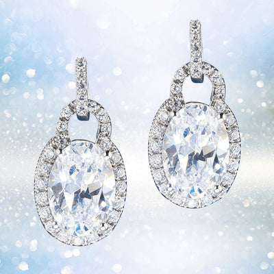 Daniel Steiger Oval Padlock Earrings