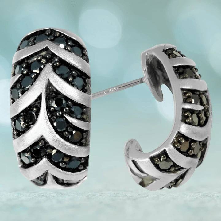 Daniel Steiger Jungle Fever Zebra Earrings