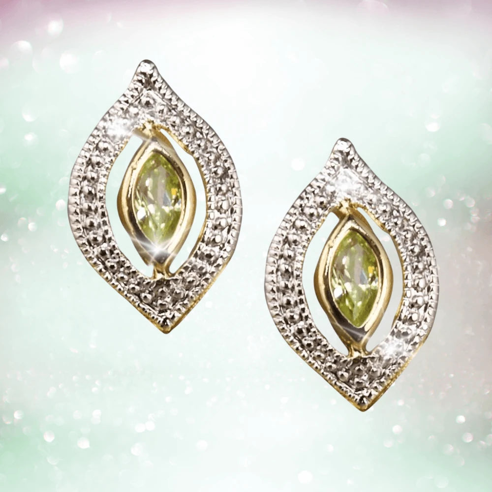 Daniel Steiger Peridot Bali Earrings