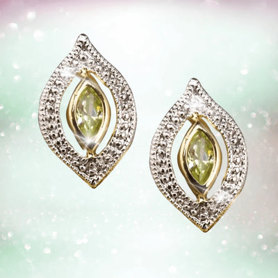 Daniel Steiger Peridot Bali Earrings