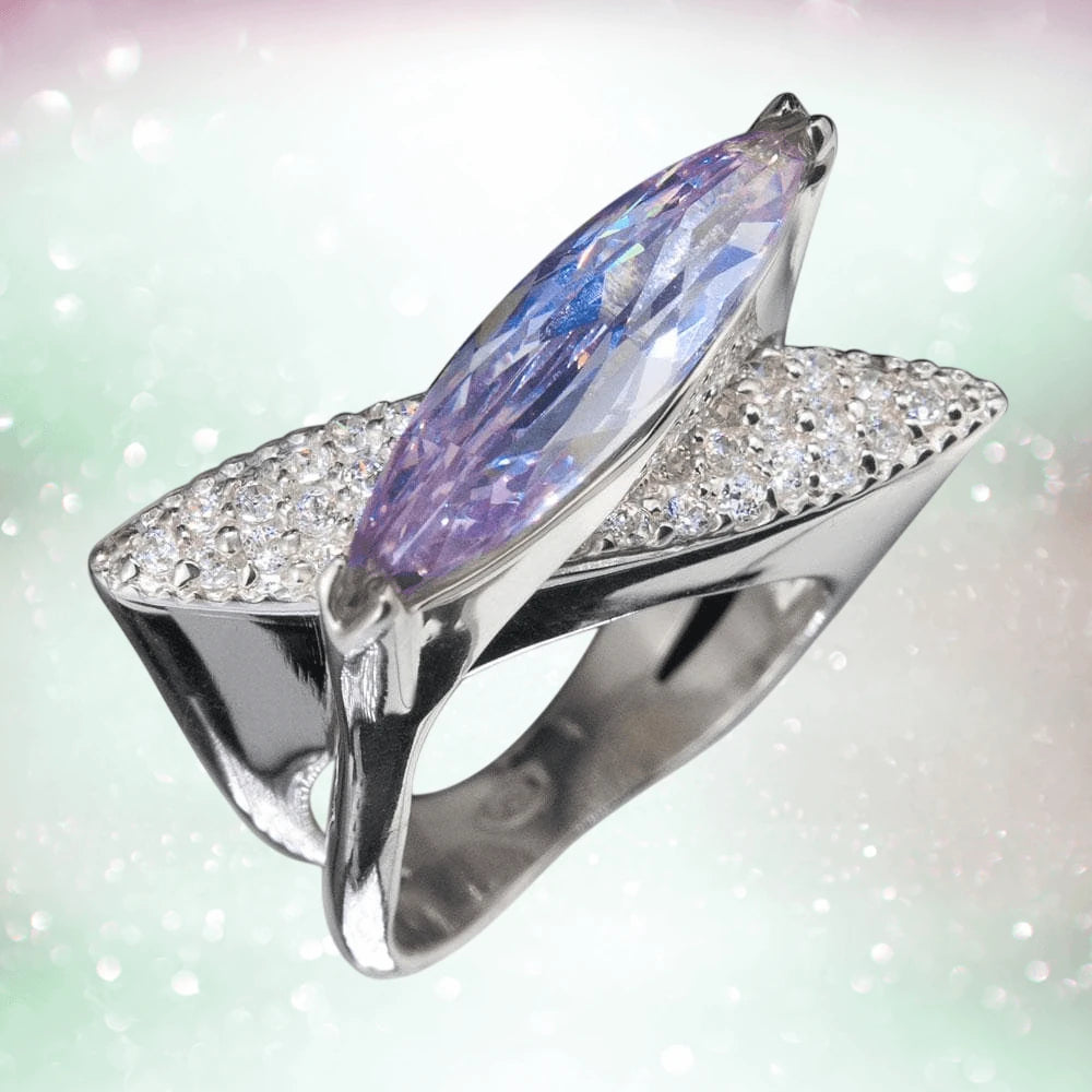 Daniel Steiger Blue Sculpture Ring