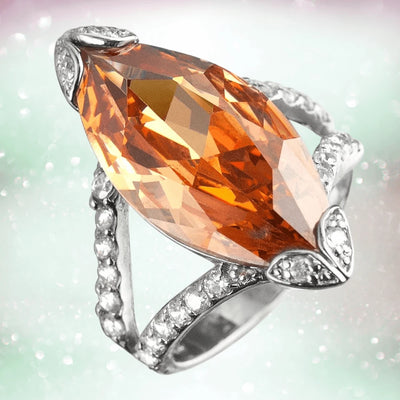 Daniel Steiger Marquise Champagne Ring