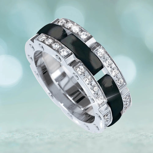 Daniel Steiger Ceramic Perfection Black Ring