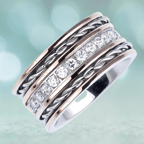 Daniel Steiger Aficionado Rose Gold Ring