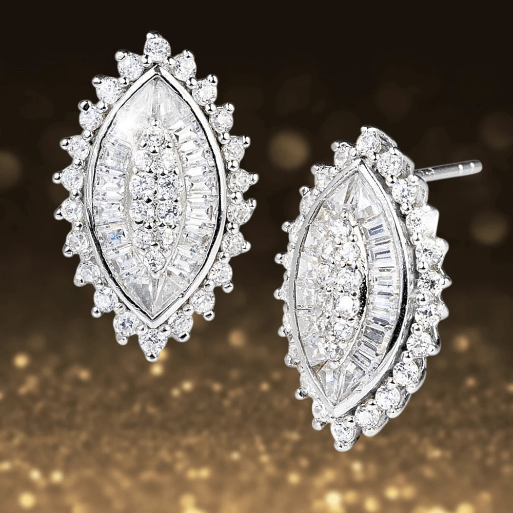 Daniel Steiger Daria Marquise Earrings