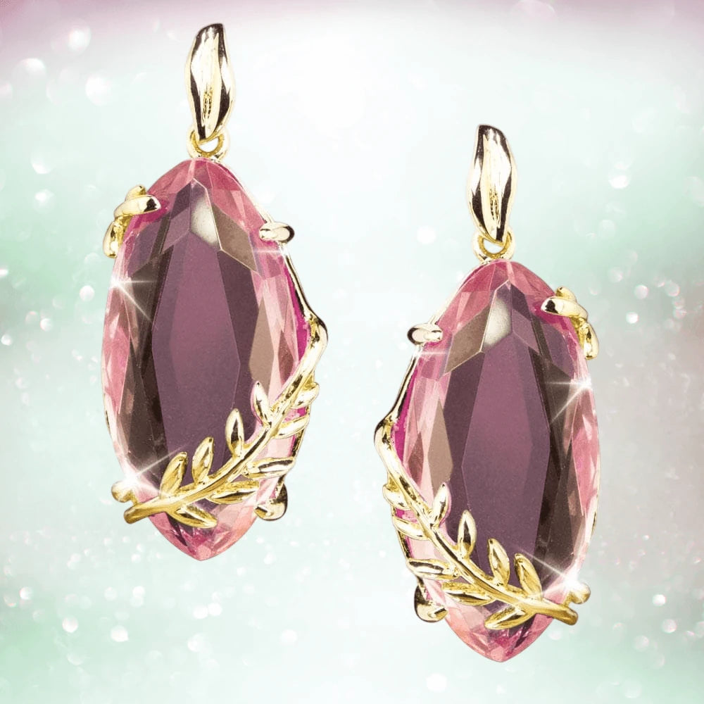 Daniel Steiger Pink Dragonfly Earrings