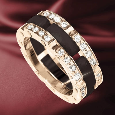 Daniel Steiger Java Ceramic Perfection Ring (Black)