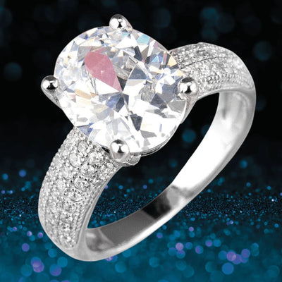 Daniel Steiger Caravella Rhodium Ring