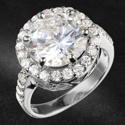 Daniel Steiger Versailles Rhodium Ring