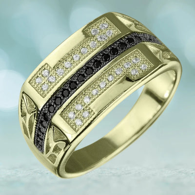 Daniel Steiger Delta Men's Ring (Gold)