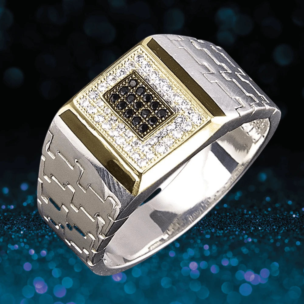 Daniel Steiger Puzzle Men's Ring