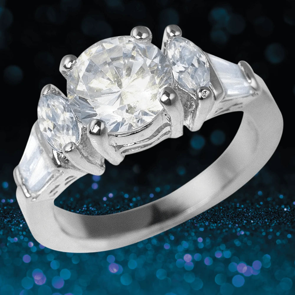 Daniel Steiger Bellini Rhodium Ring