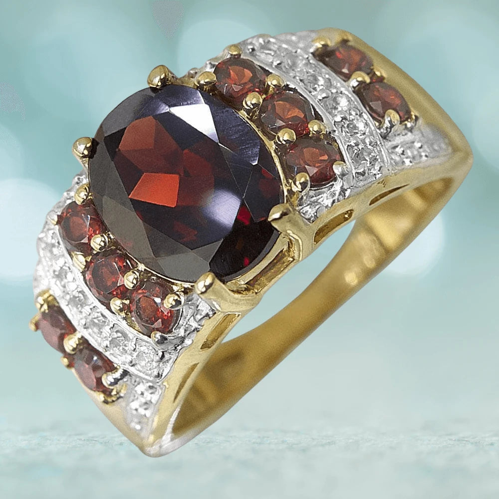 Daniel Steiger Marrakech Garnet Ring