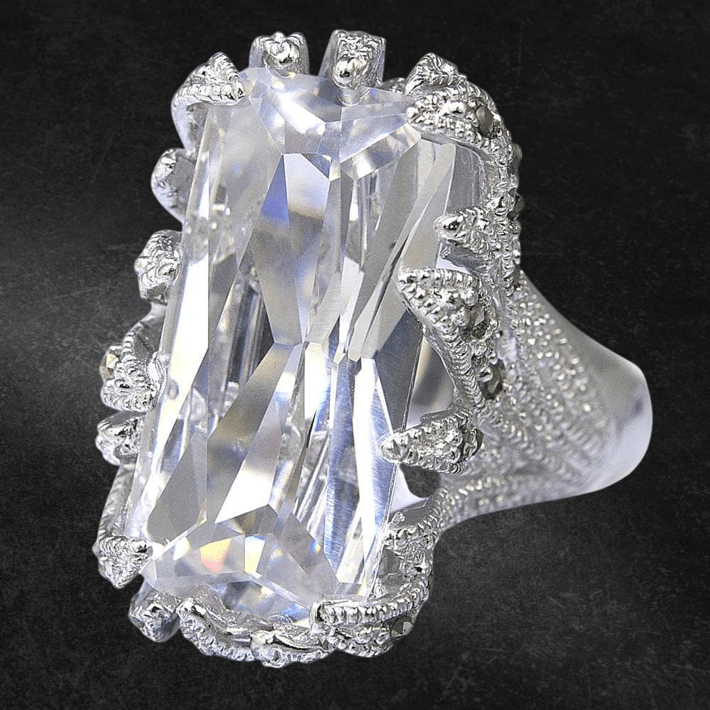 Daniel Steiger Wild Thorn Rhodium Ring