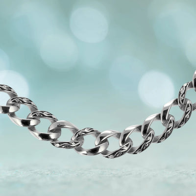 Daniel Steiger Enigma Steel Necklace