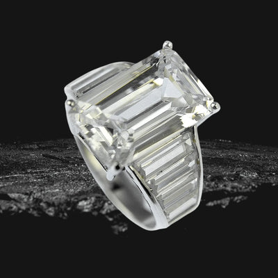 Daniel Steiger Eternal Emerald Cut Ring