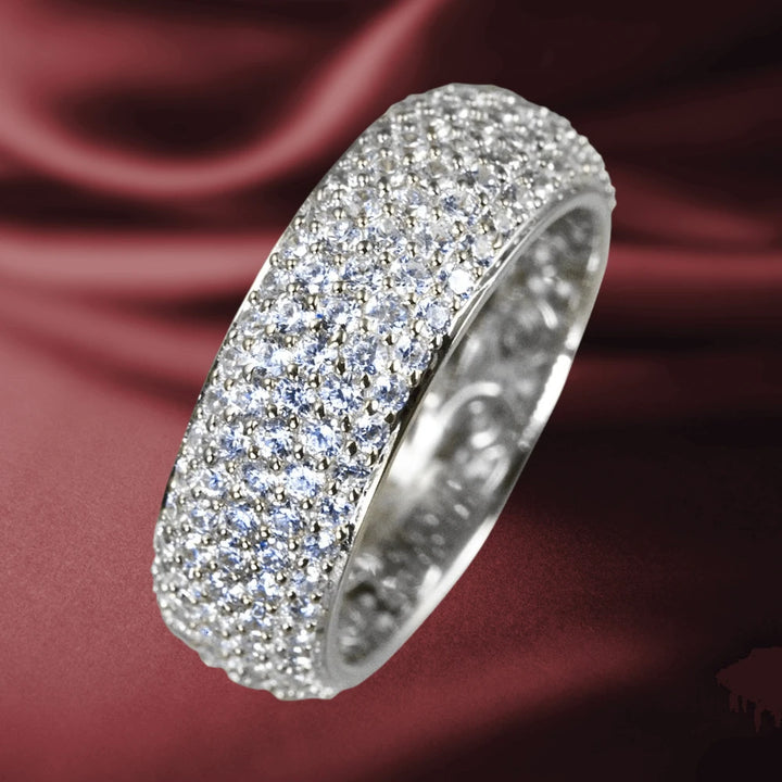 Starfish Silver Ring crafted from sterling silver with rhodium plating, featuring an elegant design perfect for female jewelry collections.