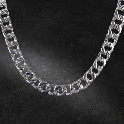 Daniel Steiger Anaconda Men's Textured Necklace