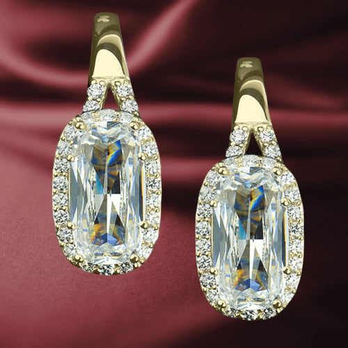 Daniel Steiger Glacier Gold Earrings
