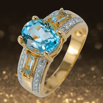Daniel Steiger Alibi Topaz Ring