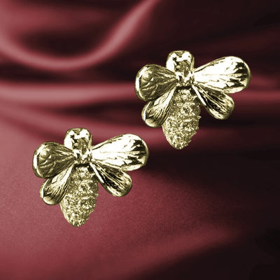 Daniel Steiger Bee Honeycomb Earrings
