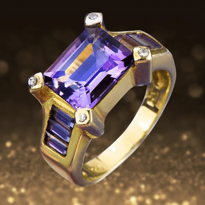 Daniel Steiger Cleopatra Amethyst Ring