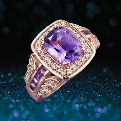 Daniel Steiger Amethyst Rose Ring