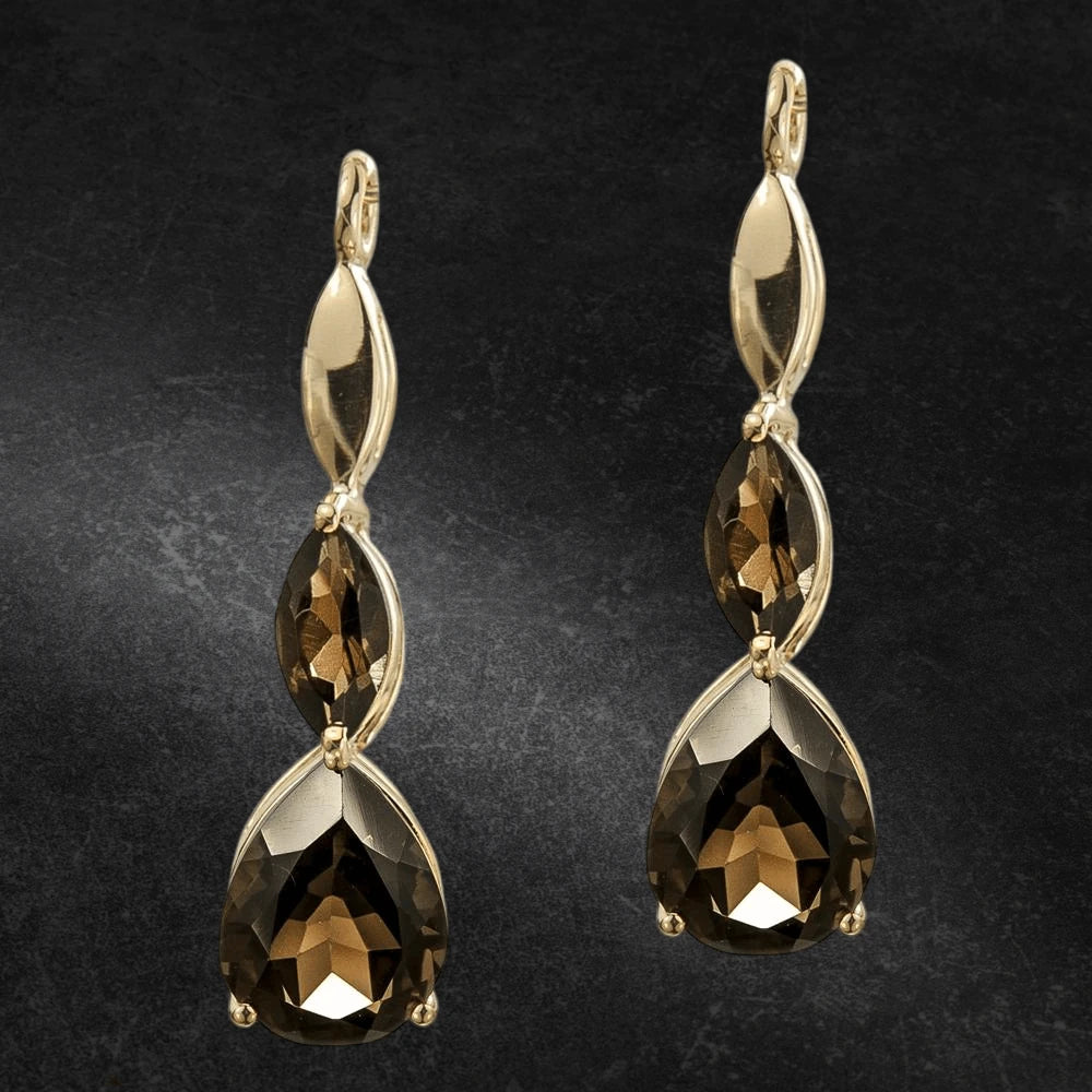 Daniel Steiger Noisette Quartz Earrings