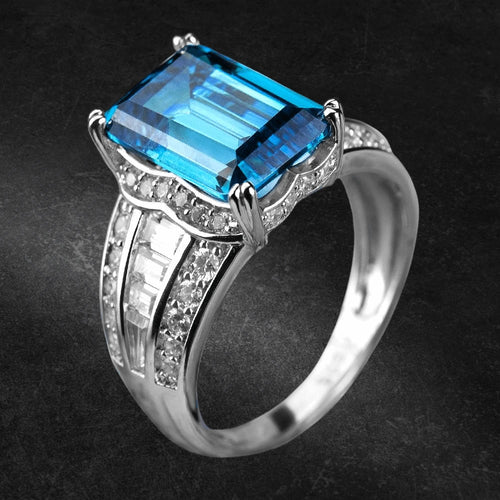 Daniel Steiger Orianna Rhodium Ring