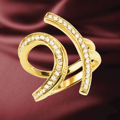 Daniel Steiger Lola Ring Gold