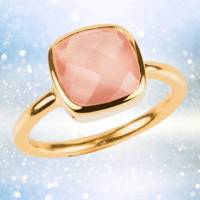 Daniel Steiger Dream Gems Ring Pink Quartz