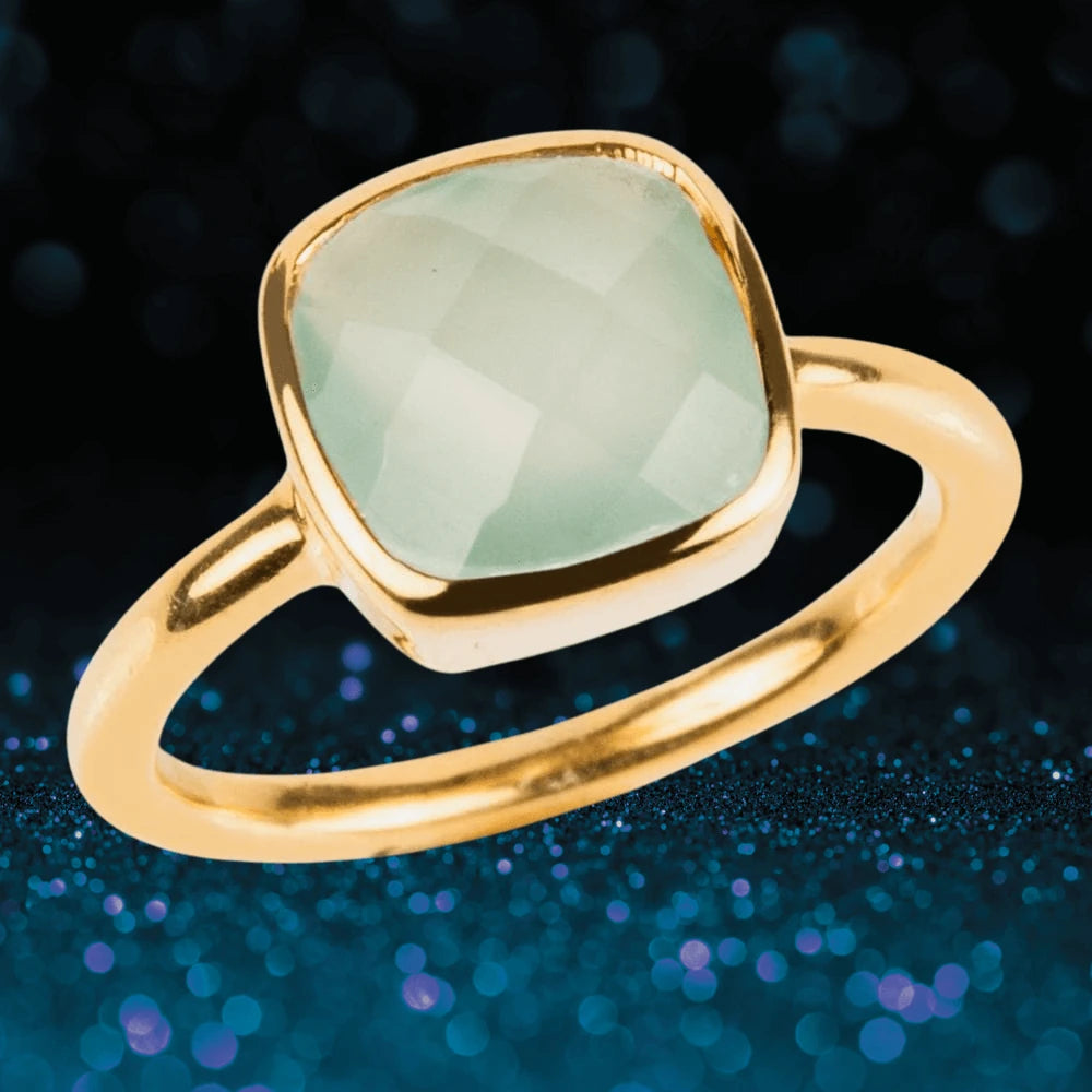 Daniel Steiger Dream Gems Ring Green Quartz
