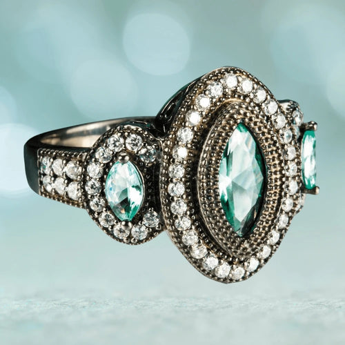 Daniel Steiger Black Orchid Ring