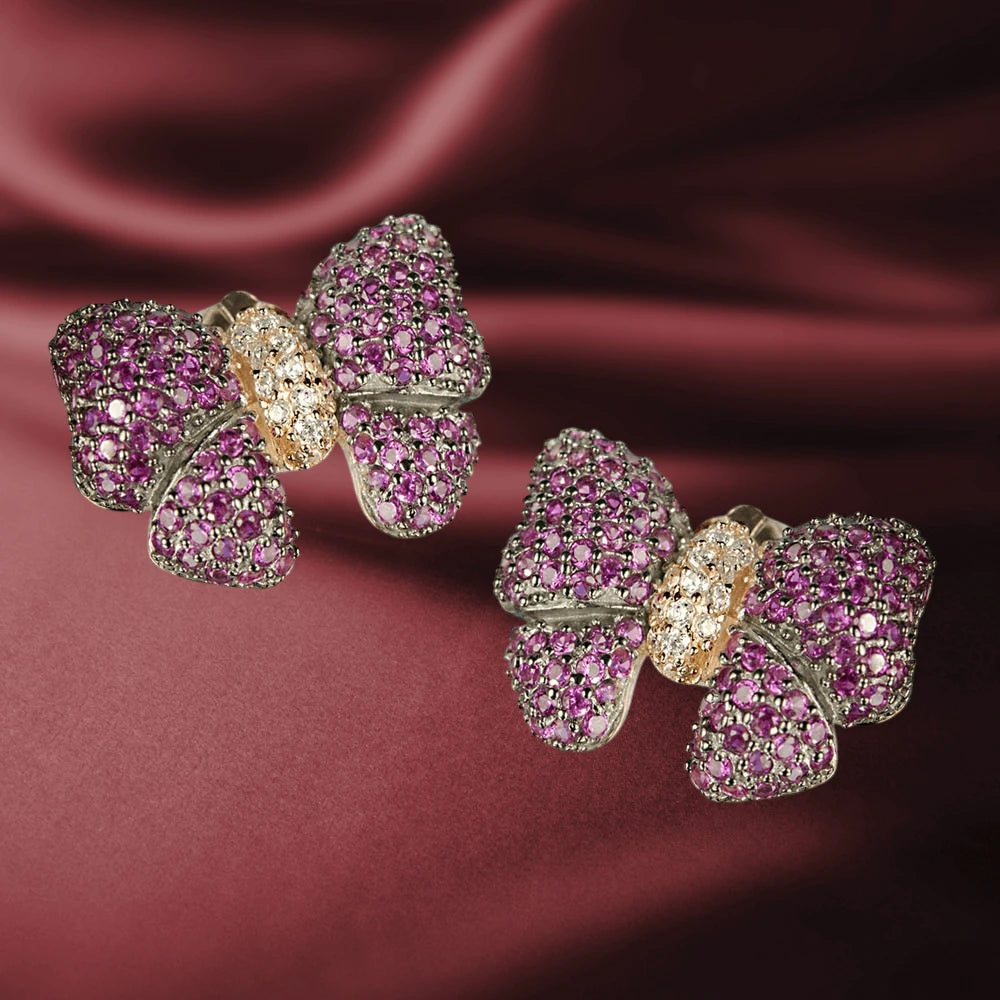 Daniel Steiger Couture Bow Earrings