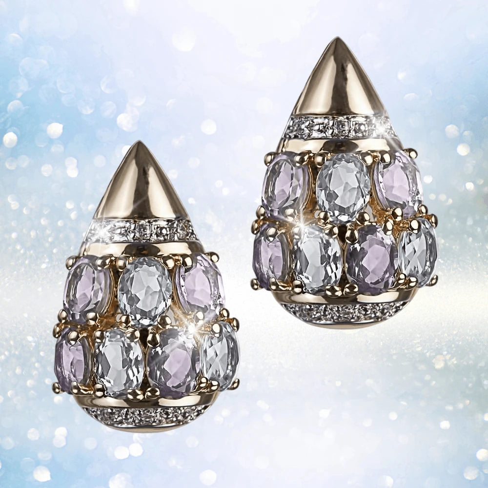 Daniel Steiger Wysteria Sky Earrings