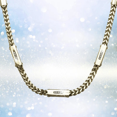 Daniel Steiger Quadrant Steel Necklace