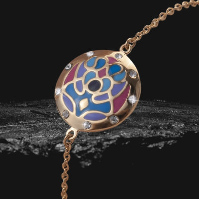 Daniel Steiger Golden Peacock Bracelet