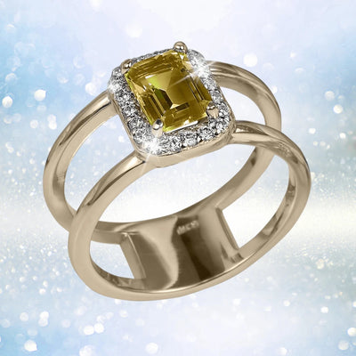 Daniel Steiger Destiny Citrine Ring