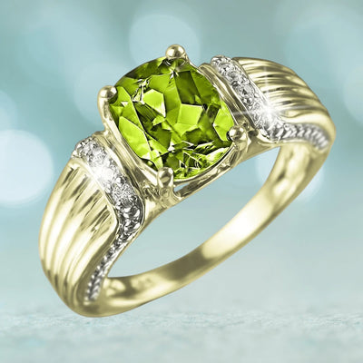 Daniel Steiger Dolce Vita Peridot Ring