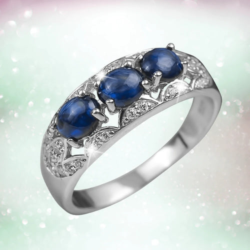 Daniel Steiger Berry Sapphire Ring