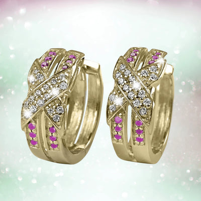 Daniel Steiger Embrace Gold Earrings