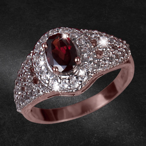 Daniel Steiger Rouge Garnet Ring