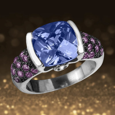 Daniel Steiger Rainforest Rhodium Ring