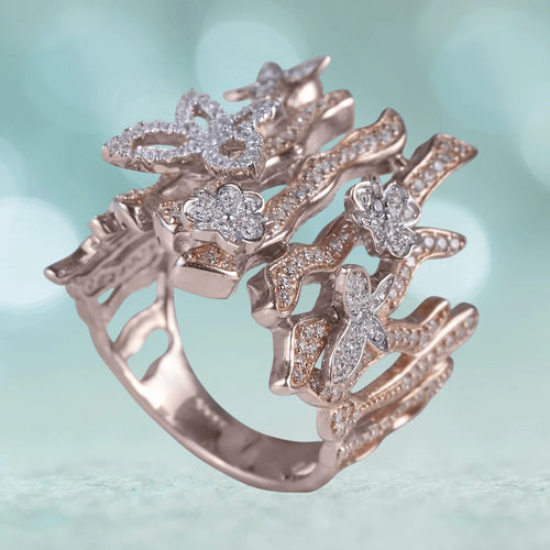 Daniel Steiger Woodland Butterfly Ring