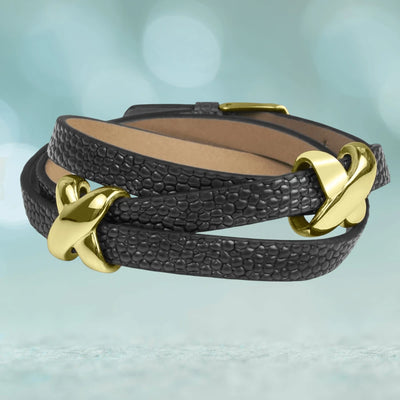 Daniel Steiger Allure Leather Bracelet