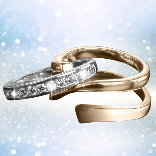 Daniel Steiger Twister Gold Ring