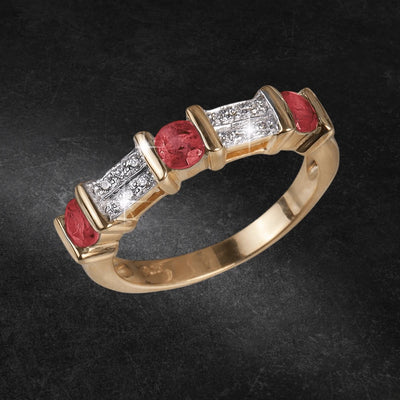 Daniel Steiger Trieste Ruby Gem Ring