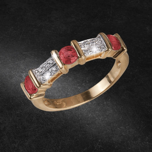 Daniel Steiger Trieste Ruby Gem Ring